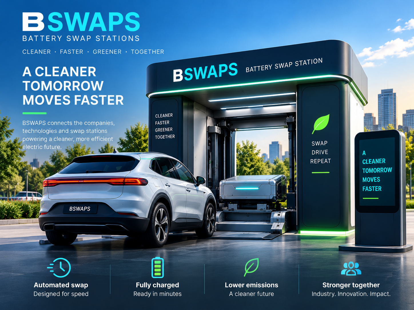 Proposed EV Battery Swapping Station
