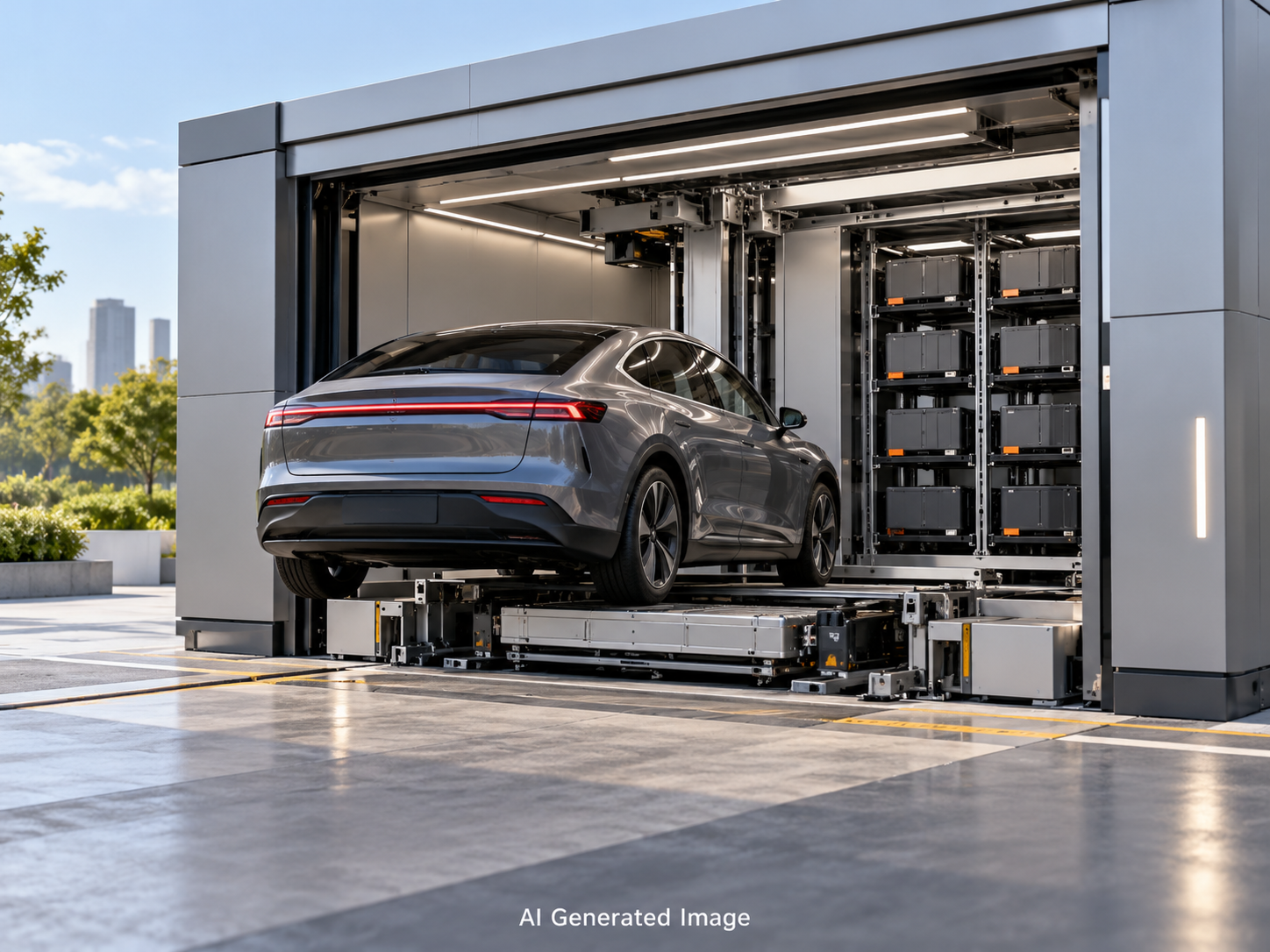 battery swap station